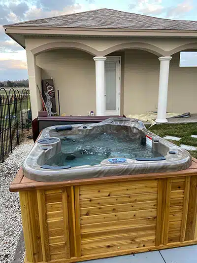 Hot Tub & Pool Wiring in Davenport
